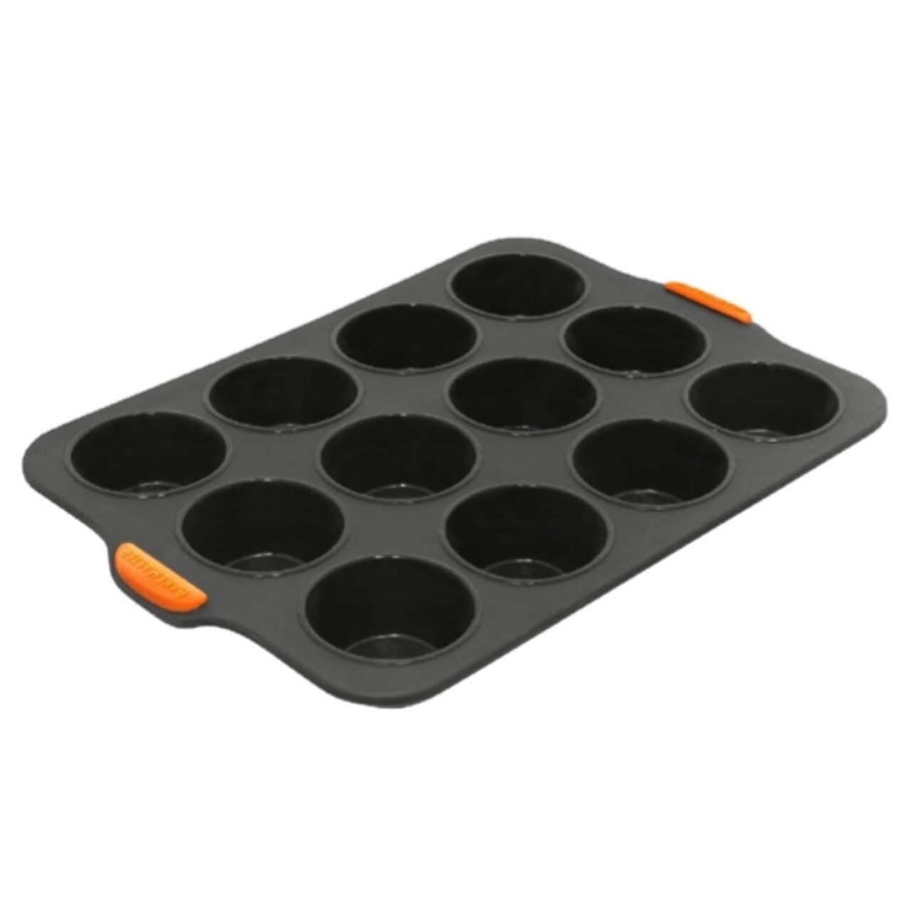 Bakemaster Silicone 12 Cup Muffin Tray