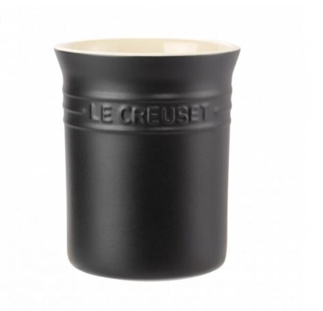 Le Creuset Utensil Jar Satin Black