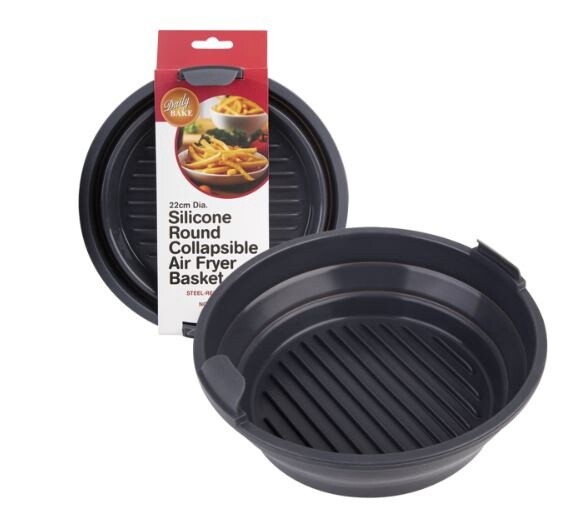 SIlicone Round Collapsible Air Fryer Basket