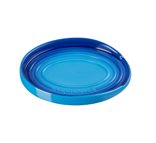 Le Creuset Oval Spoon Rest Azure Blue