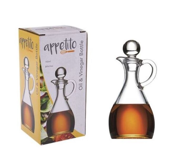 Appetito Acrylic Oil Vinegar Bottle