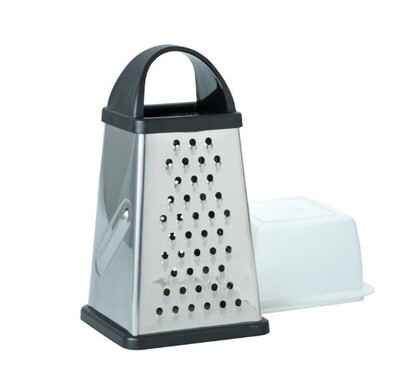 Avanti Box Grater 4 sided with Storage Box