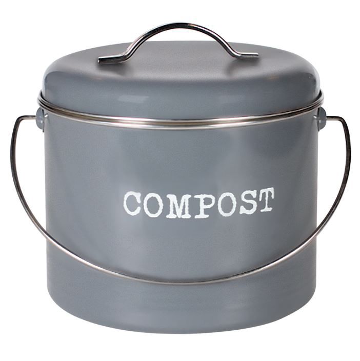 Di Antonio Compost Bin Charcoal, Size: Small