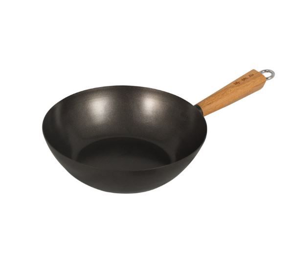 Avanti Non-Stick Carbon Steel Wok, Size: 27cm