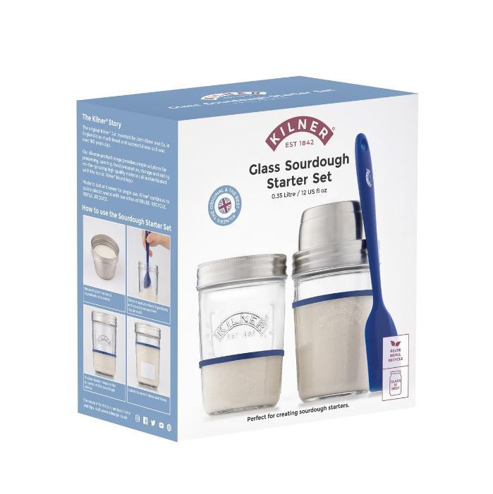 Kilner Glass Sourdough Starter Kit