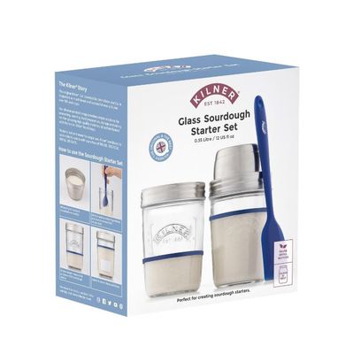 Kilner Glass Sourdough Starter Kit