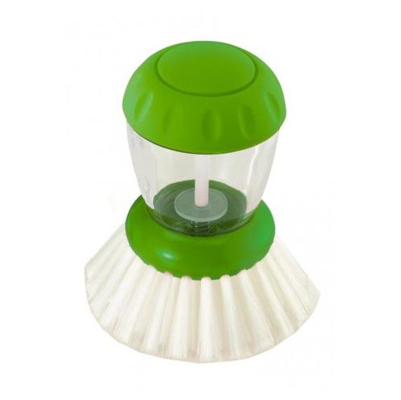 Avanti Dish Brush Dispenser, Colour: Green