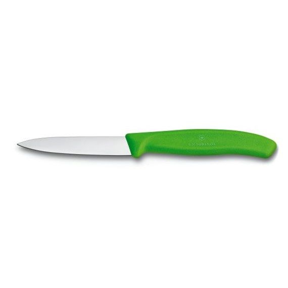 Victorinox Paring Knife, Colour: Green, Size: 8cm