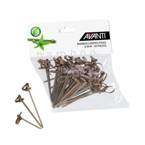 Avanti Bamboo Looped Picks, Size: 8.5cm