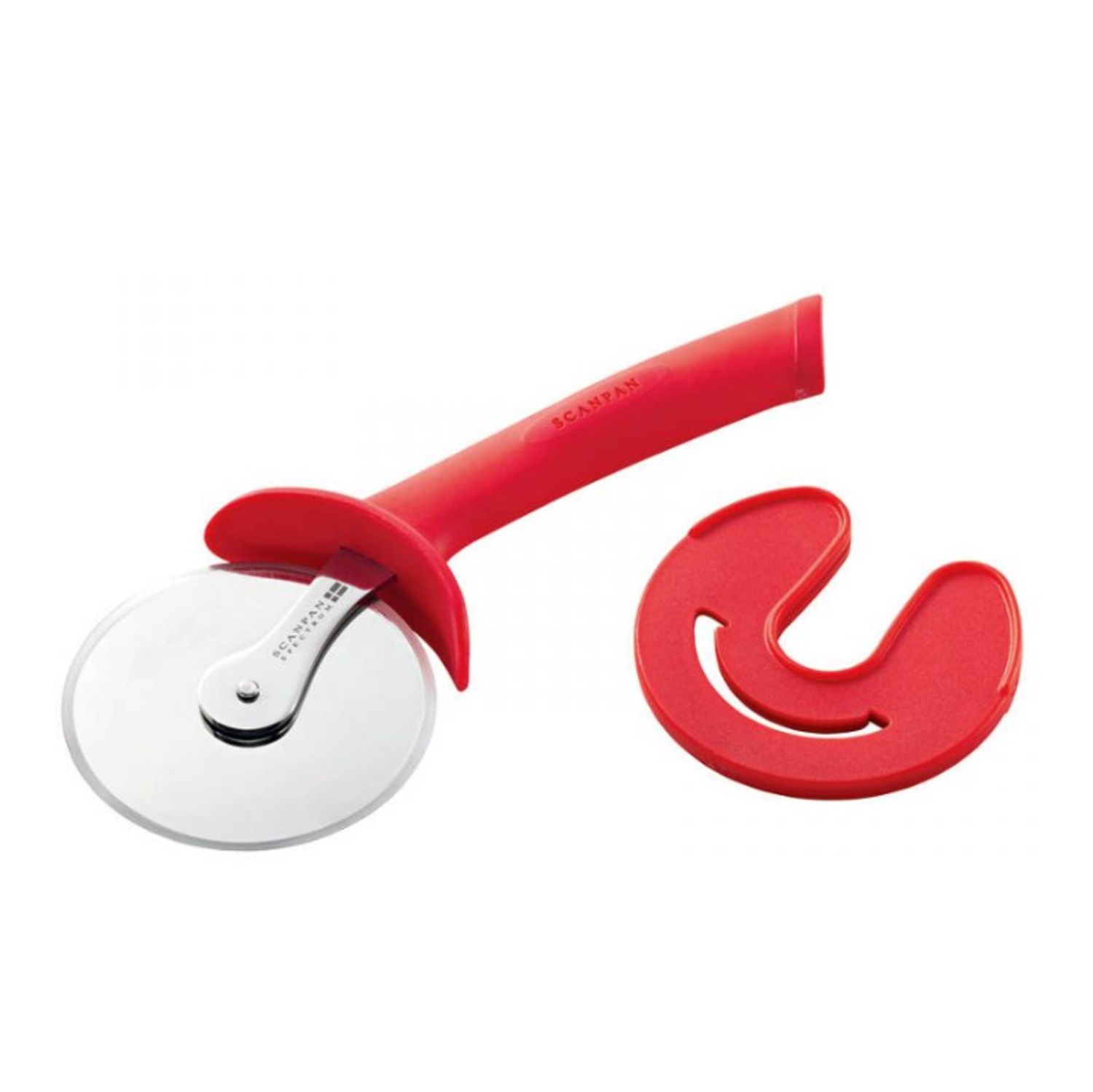 Scanpan Spectrum Pizza Cutter, Colour: Red