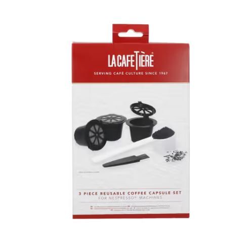 La Cafetière Reusable Coffee Capsule Set