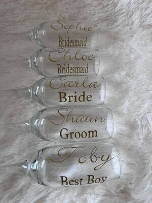 Wedding Champagne Flutes