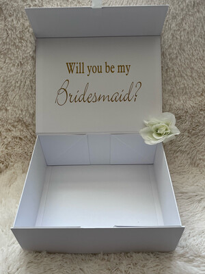 Bridesmaid Proposal Box/Wedding Party Gift Box
