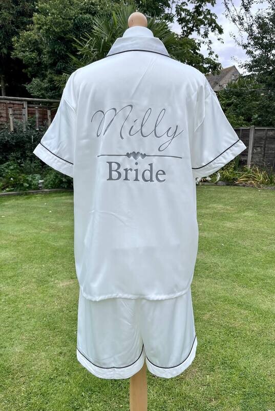 Bridal Party Satin PJ&#39;s