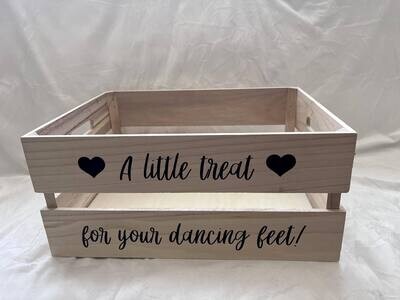Dancing Feet Crate