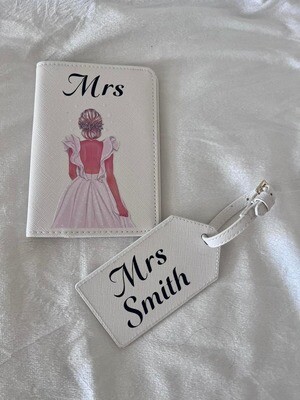 Passport Cover &amp; Luggage Tag Set