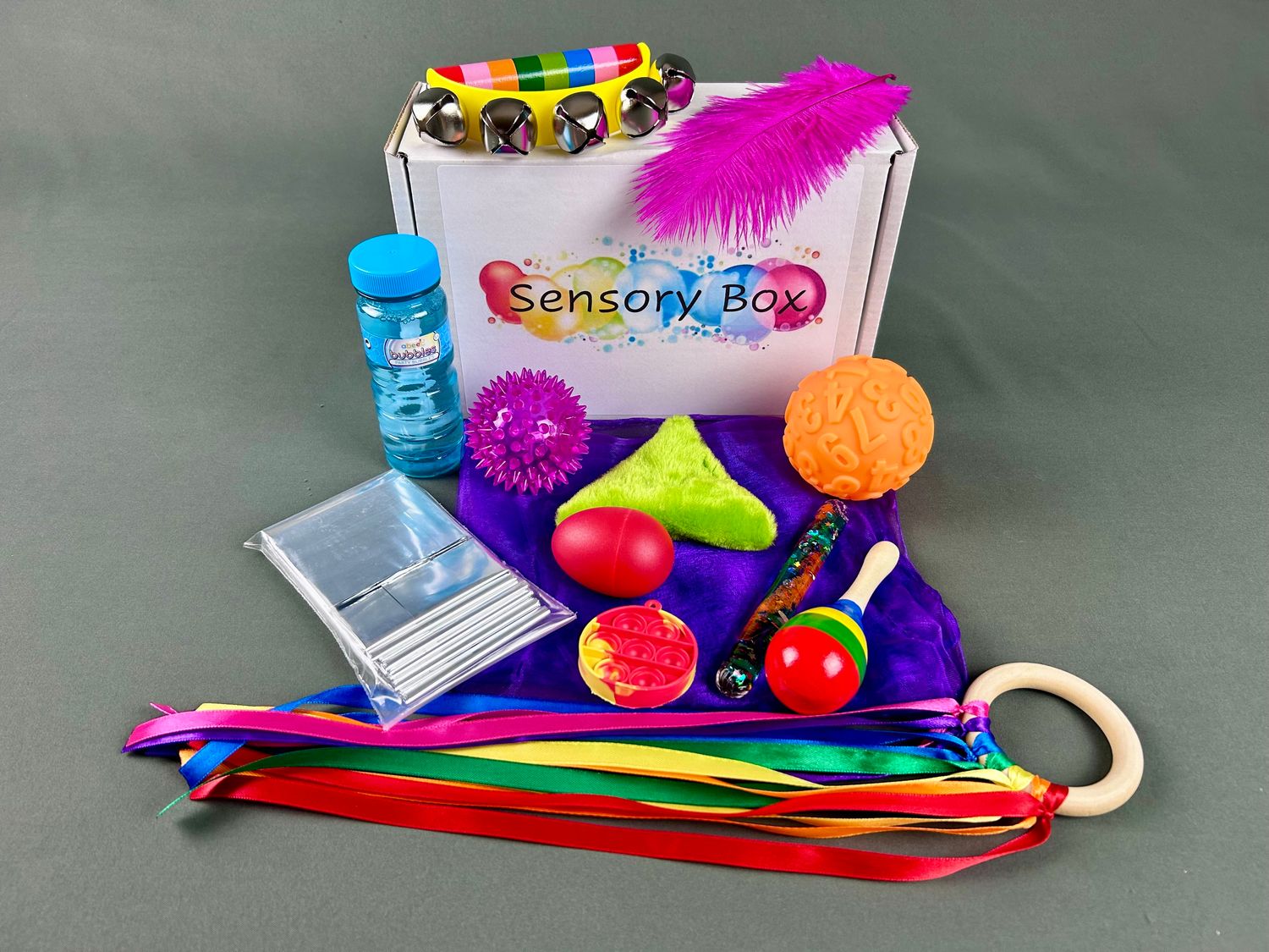 Deluxe Baby Sensory Box | New Baby Gift | Sensory Box | Sensory Box Baby