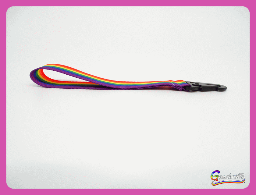 Pride Schlüsselband - Regenbogendesign, Robustes Elegantes LGBTQ+ Accessoire