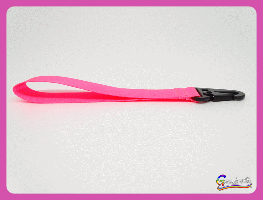 Schlüsselband Hot Pink - robustes, elegantes LGBTQ+ Accessoire