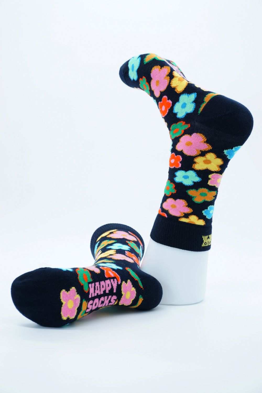 Bunte Flower Unisex-Socken, Super Soft