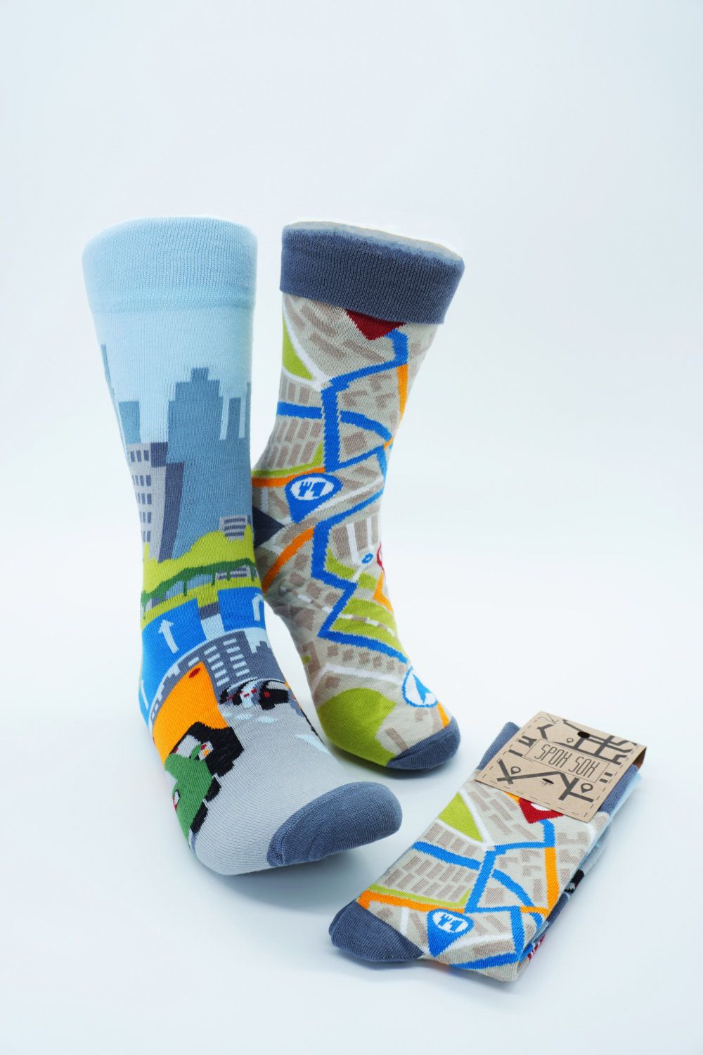 Unisex-Socken City-Pride, bunt - Pride-Fashion - 2er-Pack