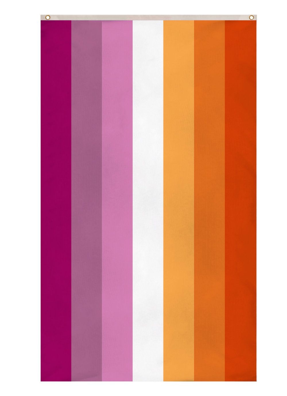 Lesbisch Flagge, Fahne, Sunset Lesbian Flag - (90x150cm) - Pride Flagge