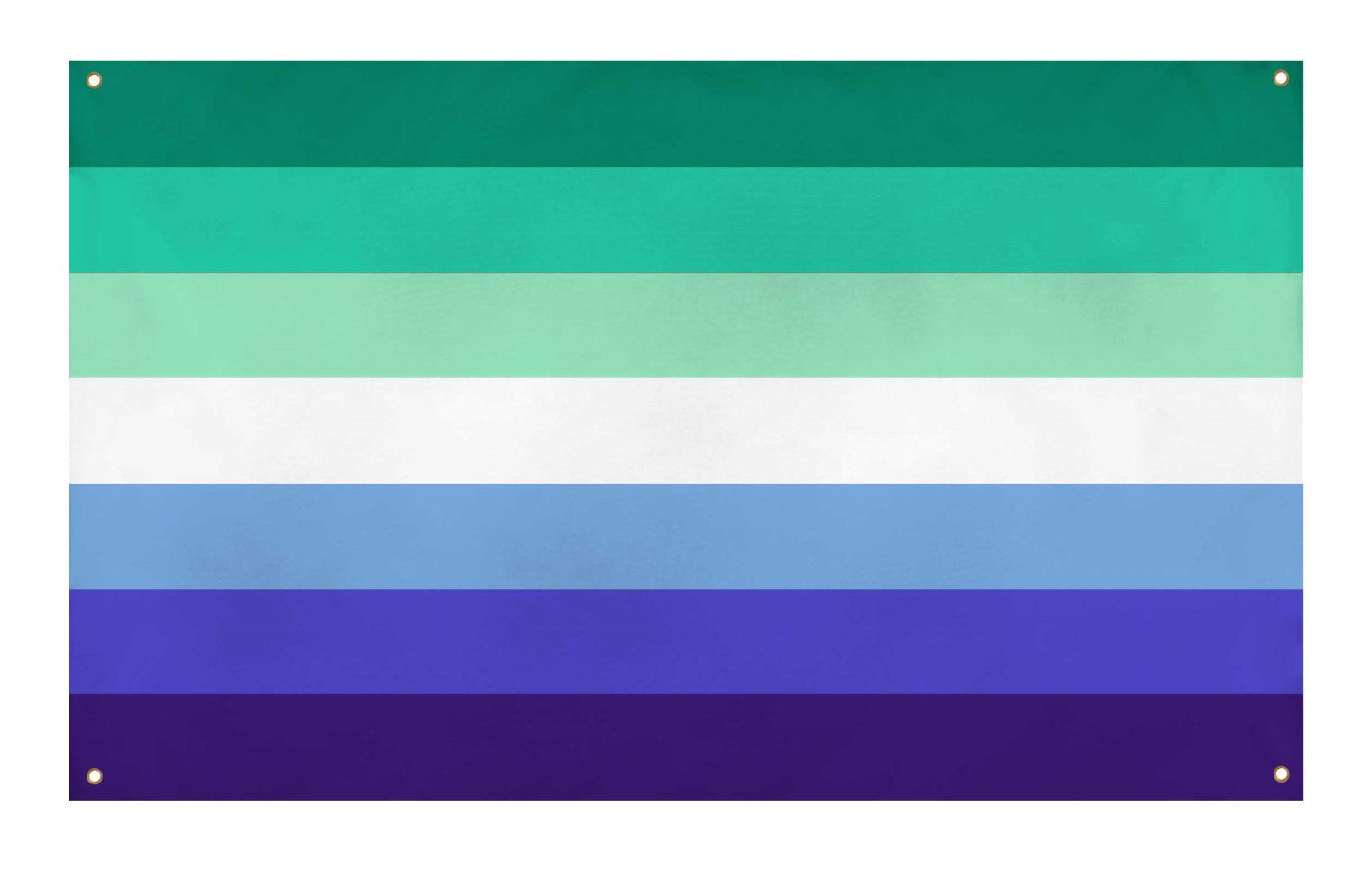 Schwul Flagge, Fahne, Gay Male Flag - (90x150cm) - Pride Flagge
