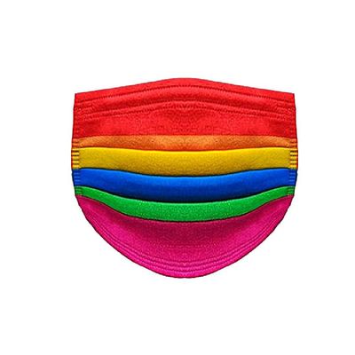 Regenbogen Mund-Nasenschutz, 2er Pack - Unisex - Pride Regenbogen Mund-Nasenschutz, 2er Pack - Unisex - Pride