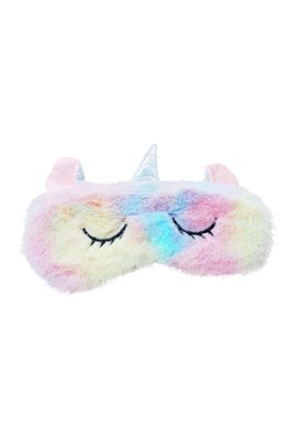 Regenbogen Einhorn Schlafmaske, Glitzer & Super Flauschig - Relax Regenbogen Einhorn Schlafmaske, Glitzer & Super Flauschig - Relax