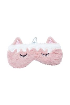 Rosa Einhorn Schlafmaske, Glitzer & Super Flauschig - Relax Rosa Einhorn Schlafmaske, Glitzer & Super Flauschig - Relax
