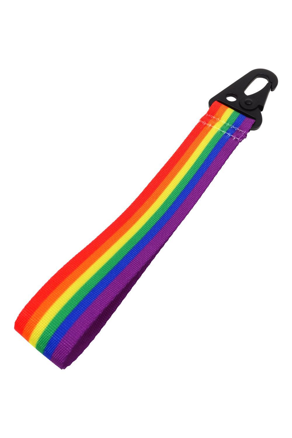 Schlüsselband Regenbogendesign - robustes, elegantes LGBTQ+ Accessoire