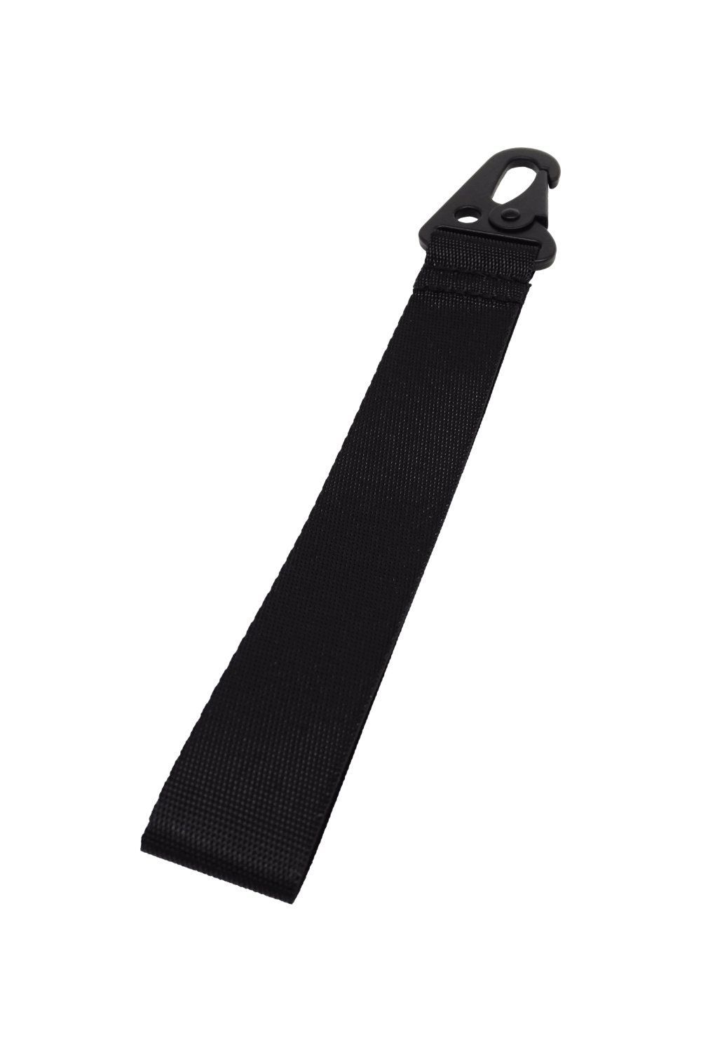 Schlüsselband Schwarz ca. 20cm  - robustes, elegantes LGBTQ+ Accessoire