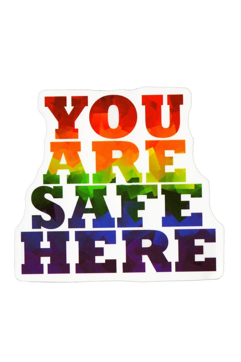 Sticker, Pride You Are Save Here, Pride #82*