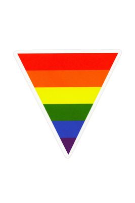 Sticker, Pride Triangle, Pride #88* Sticker, Pride Triangle, Pride #88*