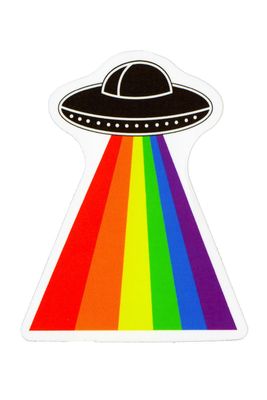 Sticker, Pride UFO, Pride #109* Sticker, Pride UFO, Pride #109*