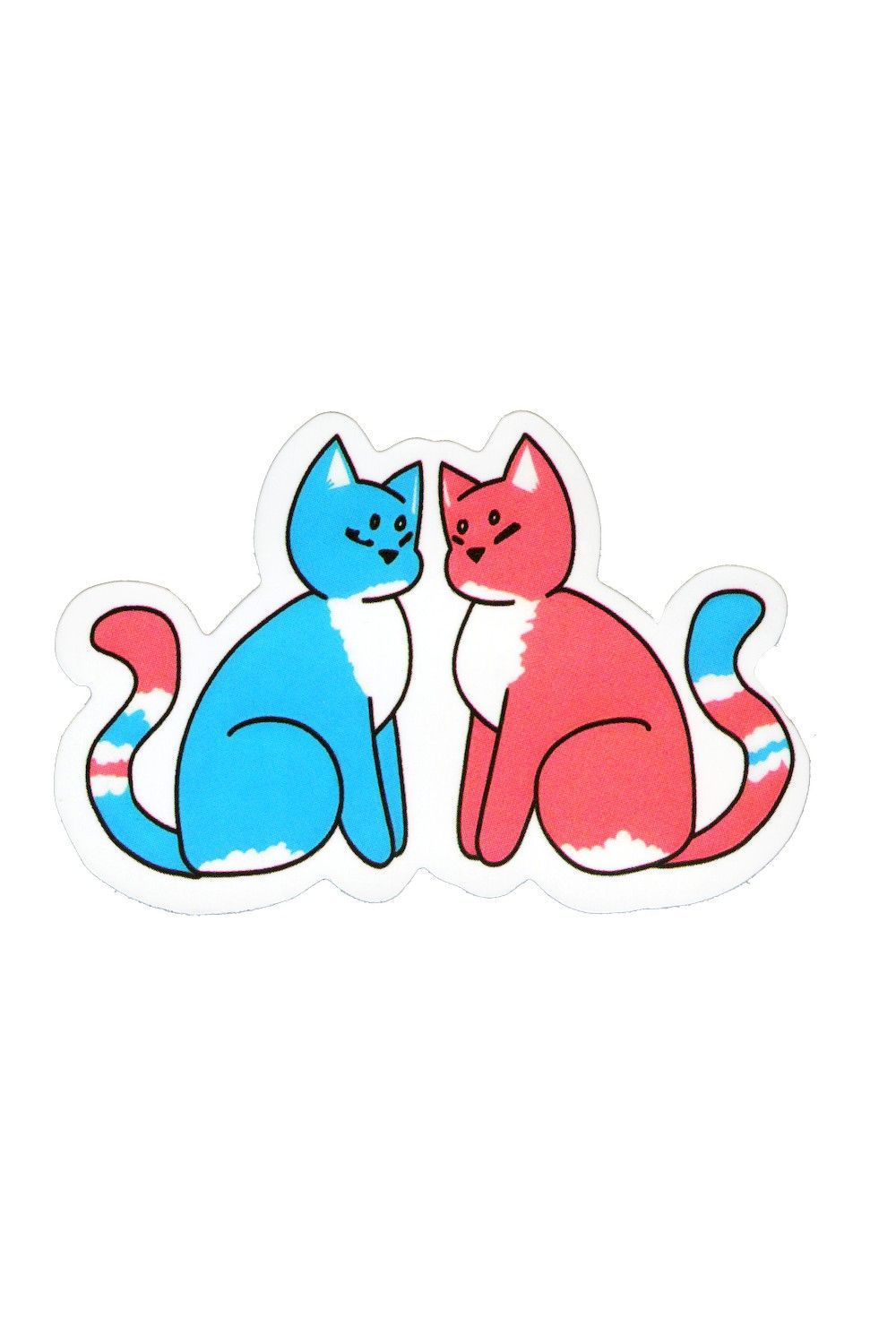 Sticker, Pride Trans Cats, Trans #174*