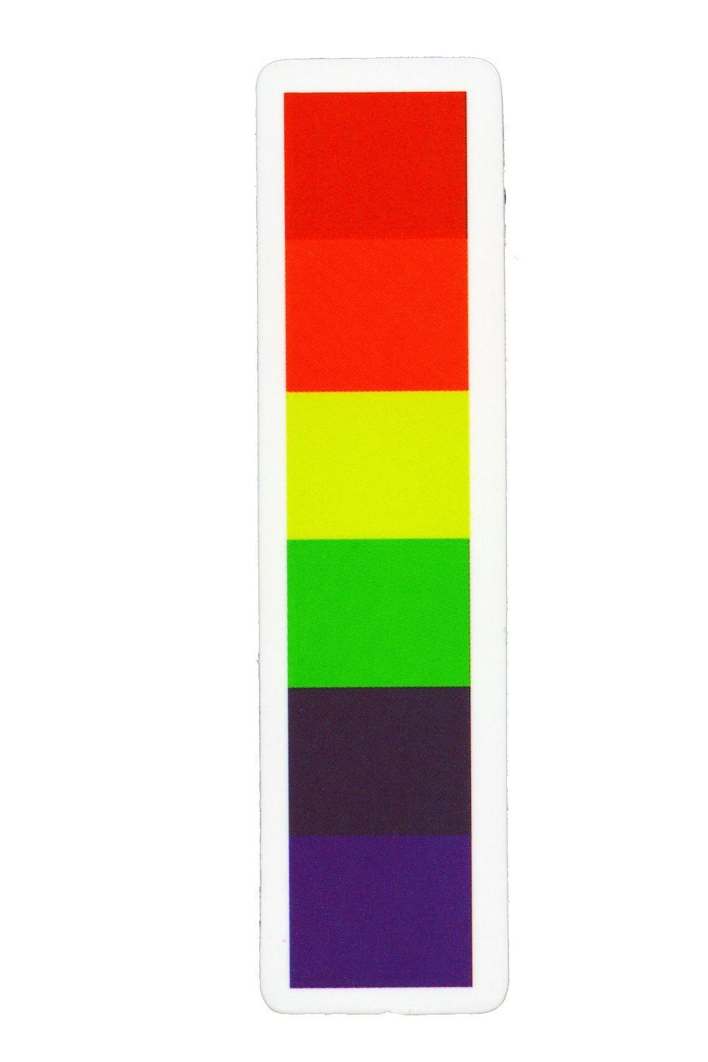 Sticker, Pride Rainbow Strip, Pride #122*