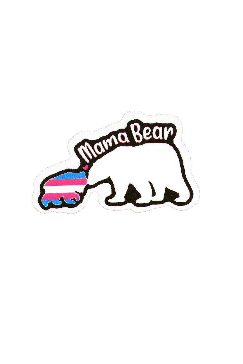 Sticker, Pride Trans Mama Bear, Trans #148*