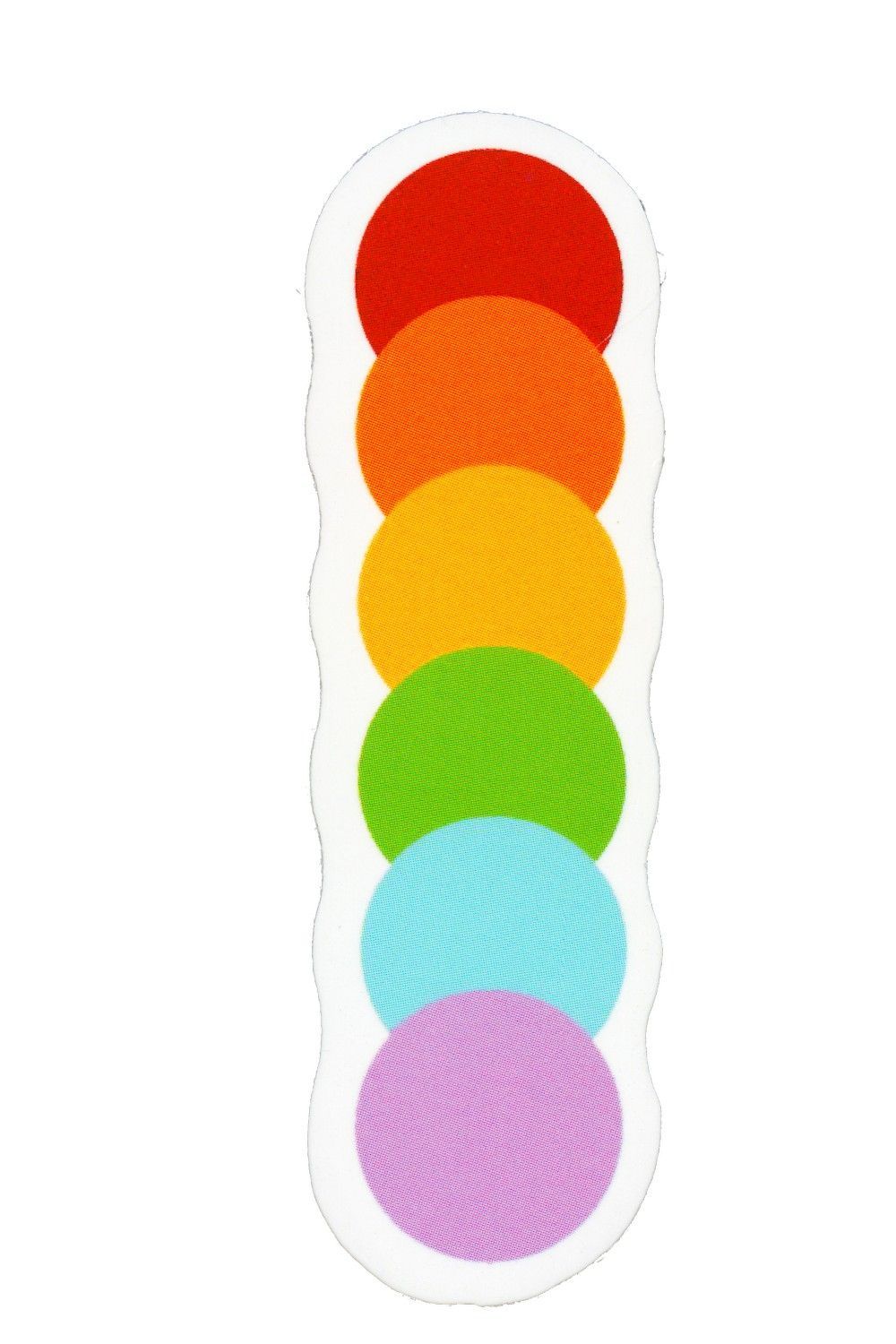 Sticker, Pride Rainbow Dots, Pride #120*