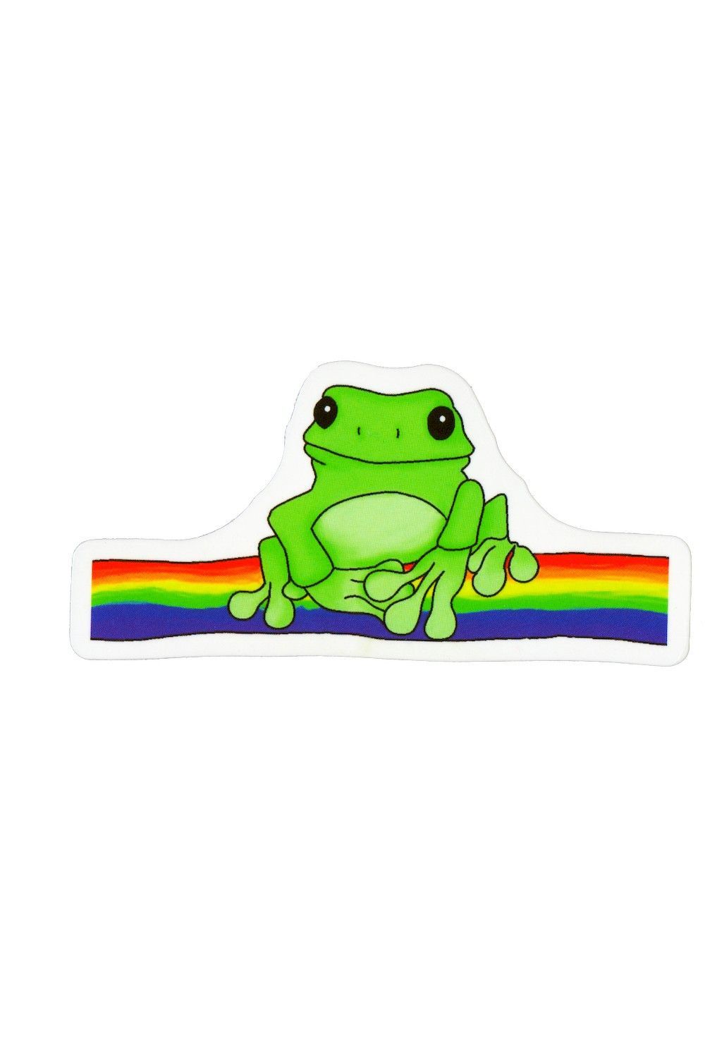 Sticker, Pride Rainbow Frog, Pride #119*