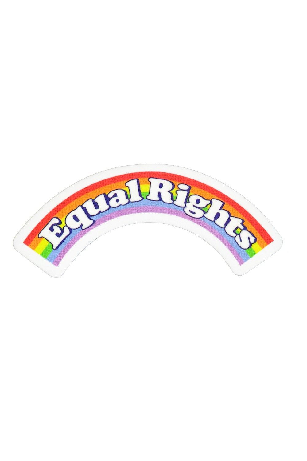 Sticker, Pride Rainbow Equal Rights, Pride #121*