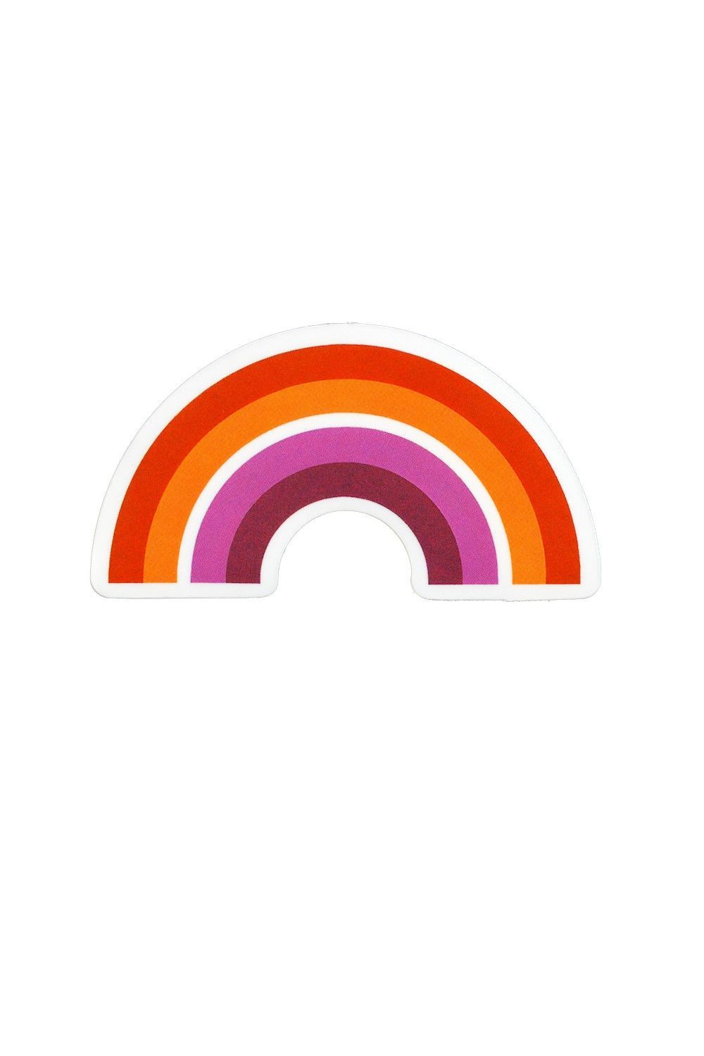 Sticker, Pride Lesbian Rainbow, Lesbian #72*