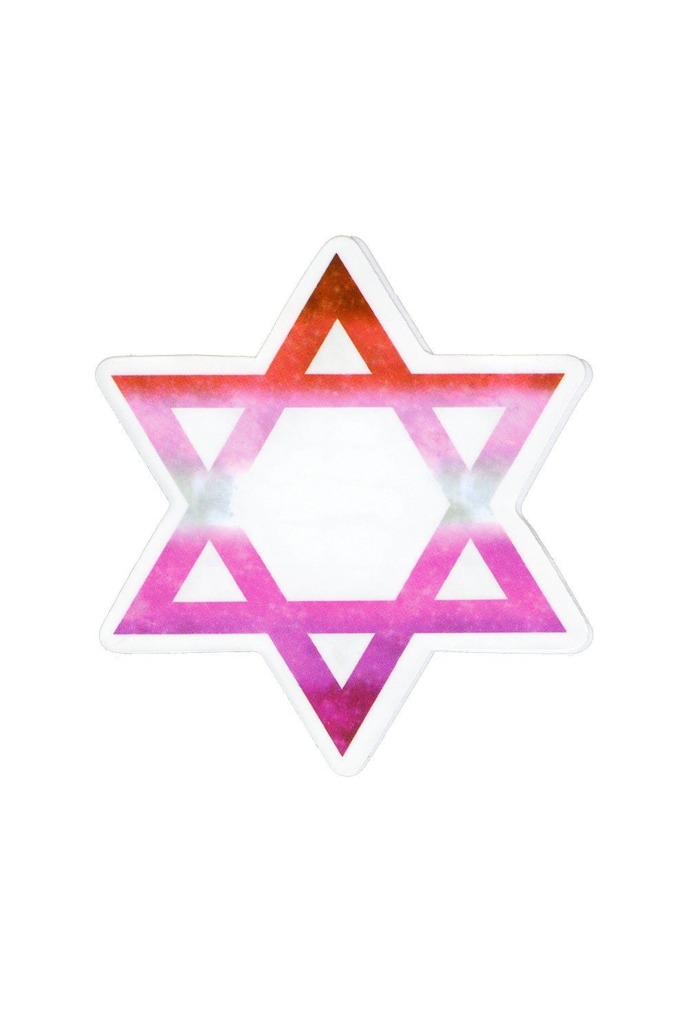 Sticker, Pride Lesbian Star, Lesbian #64*