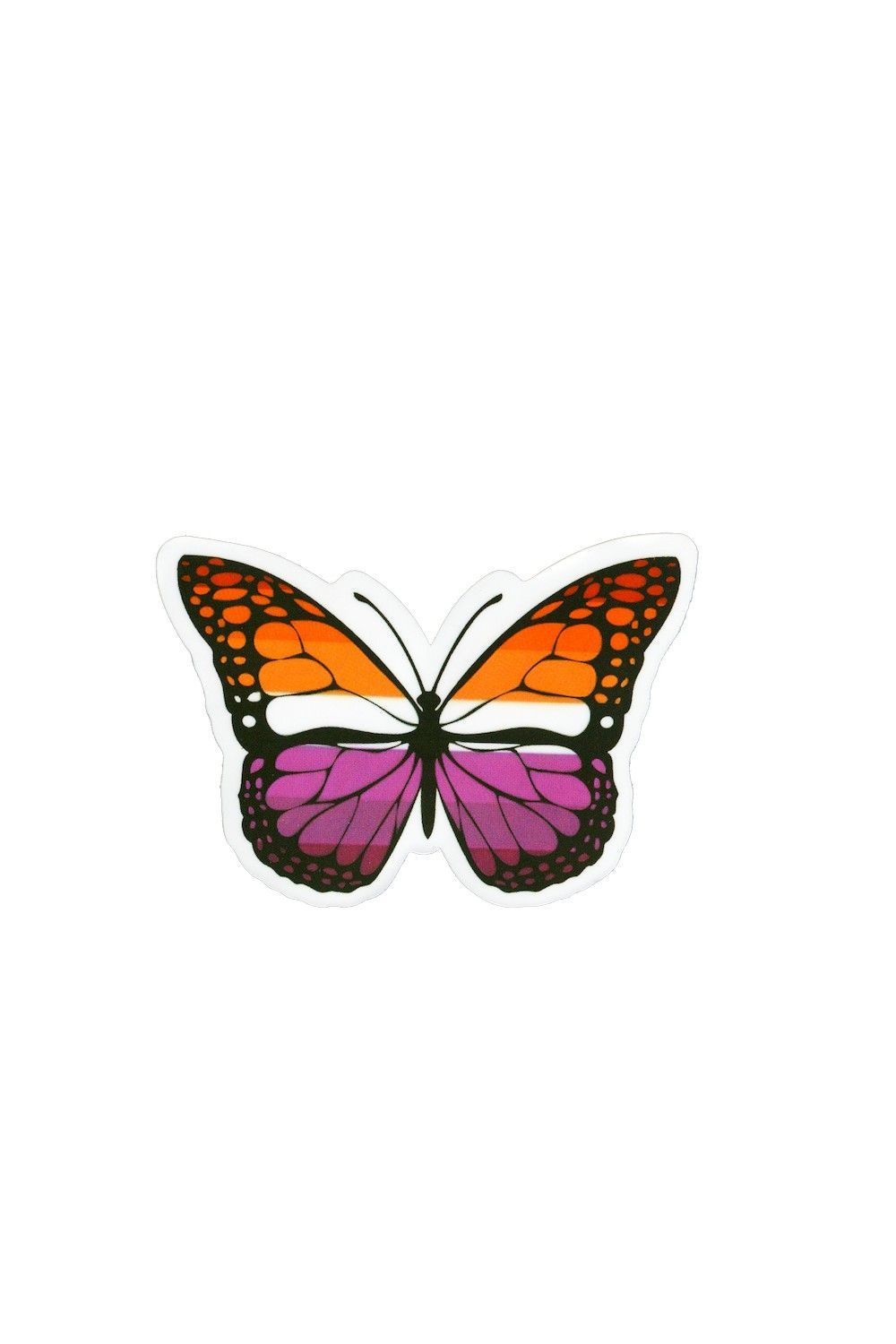 Sticker, Pride Lesbian Butterfly, Lesbian #43*