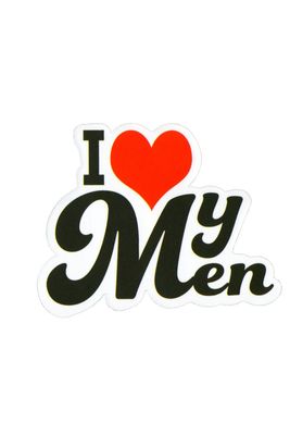 Sticker, Pride I Love My Men, I #90* Sticker, Pride I Love My Men, I #90*
