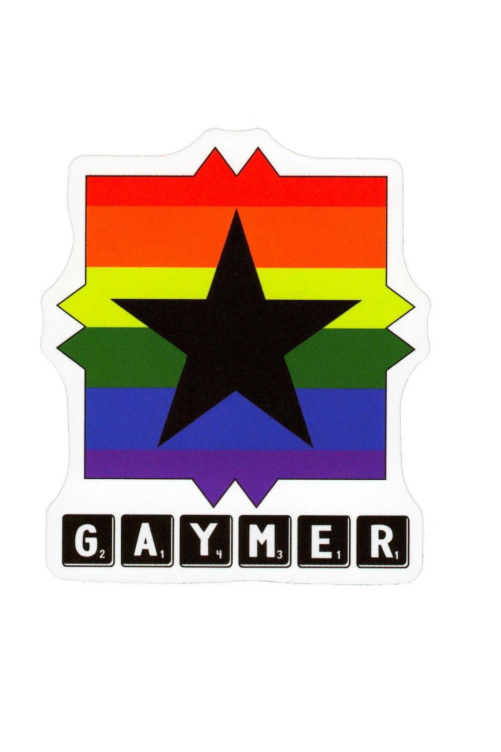 Sticker, Pride GAYMER, Pride #123*