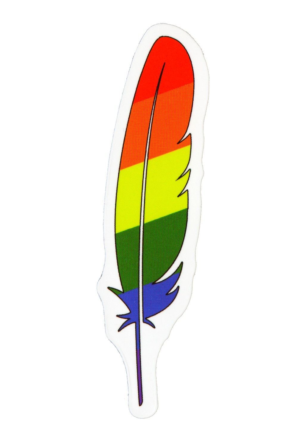 Sticker, Pride Feather, Pride #132*
