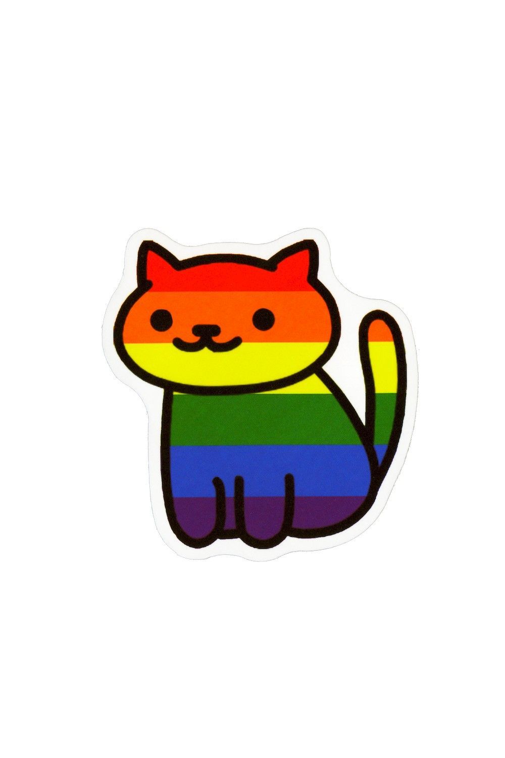 Sticker, Pride Cat Sitting, Pride #84*