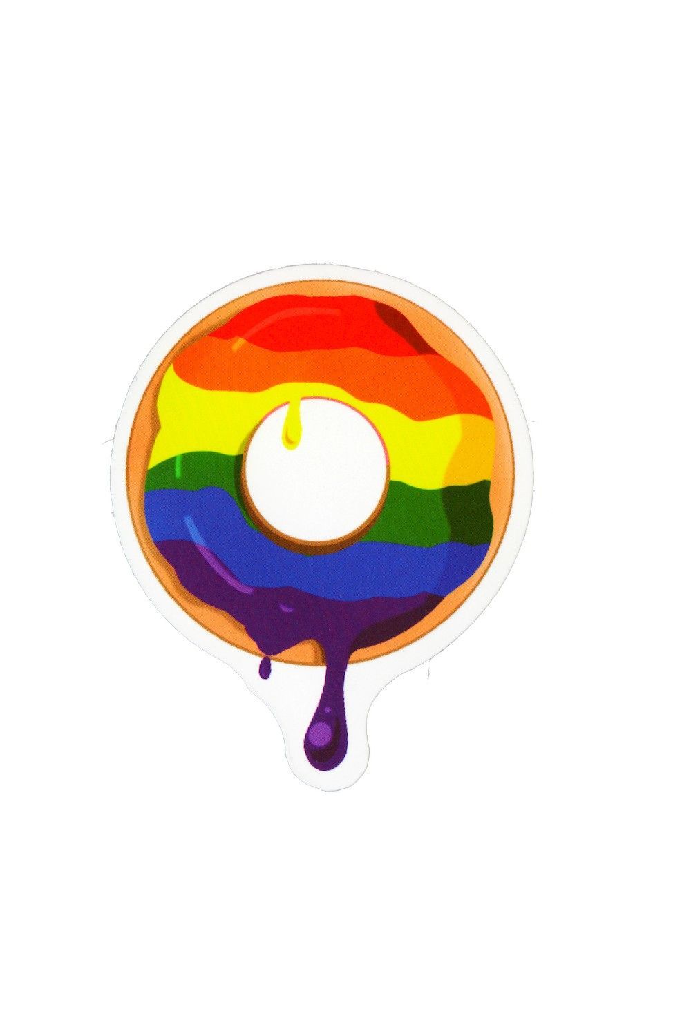 Sticker, Pride Doughnut Sticker #141*