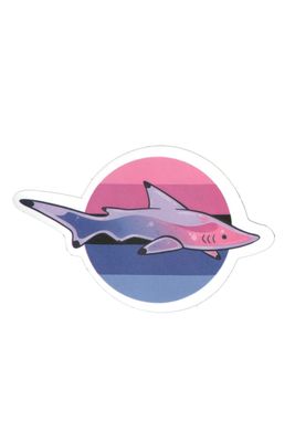 Sticker, Pride, Bi Shark, Bi #238*